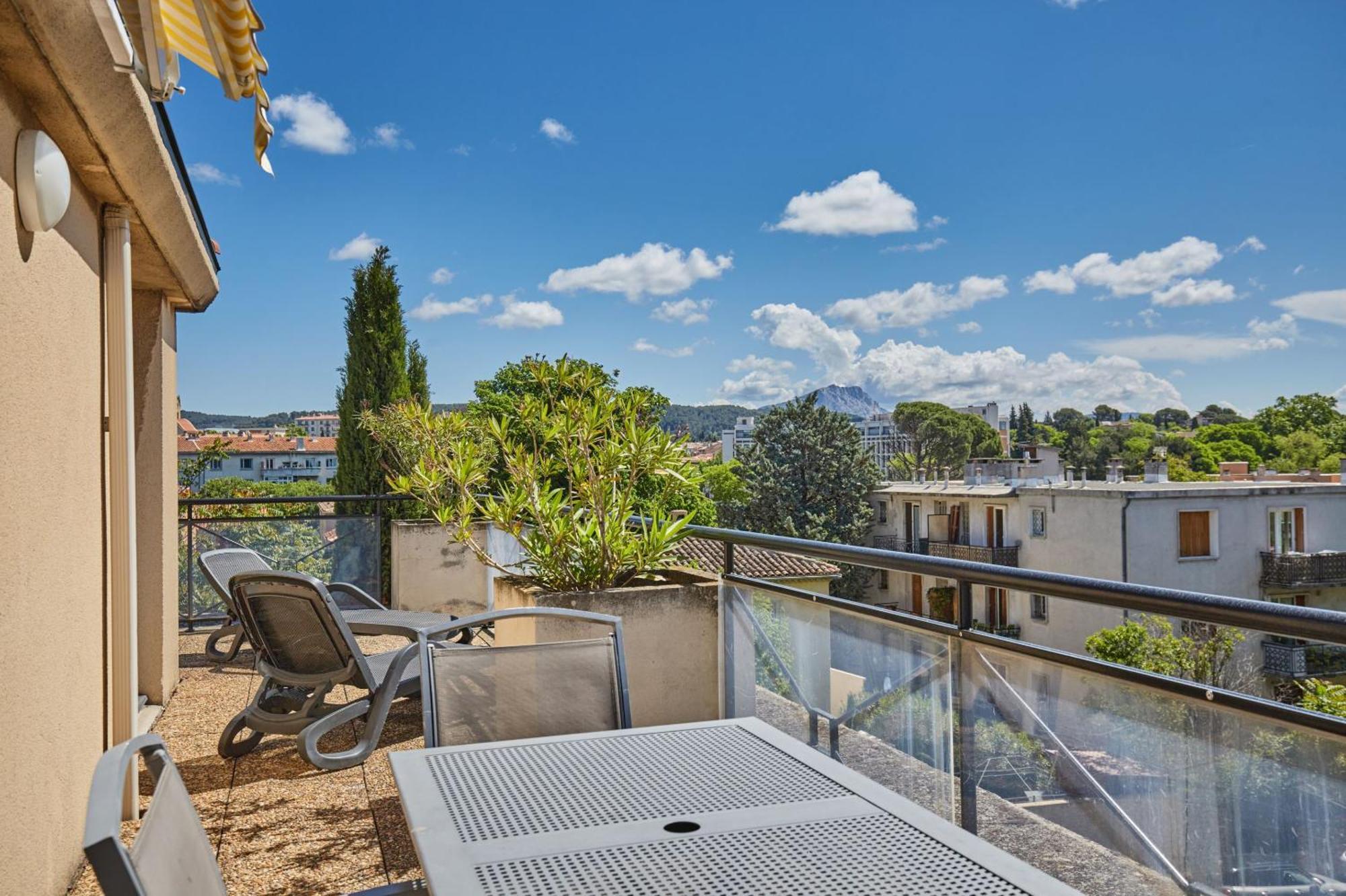 אקס-אן-פרובאנס Appart Hotel Odalys City Aix En Provence Les Floridianes מראה חיצוני תמונה